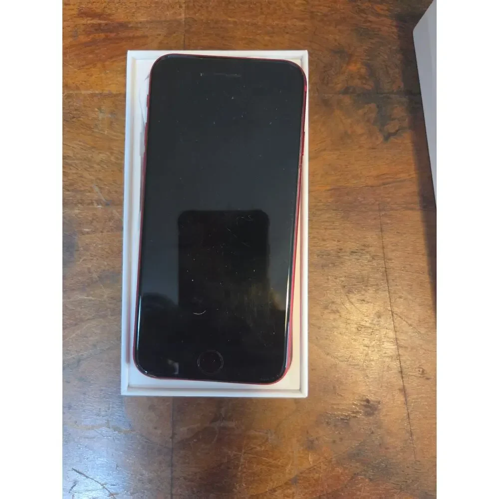 Apple iPhone SE (3rd Gen 2022) 128GB (PRODUCT)RED Unlocked CIB (Complete in Box)